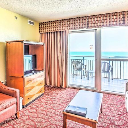 Beachfront Family Condo With View And Pool Access Myrtle Beach Exteriör bild