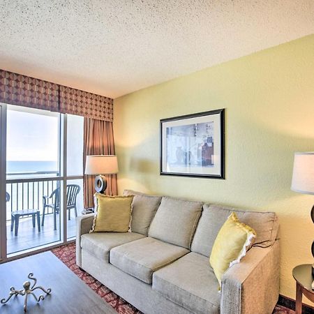 Beachfront Family Condo With View And Pool Access Myrtle Beach Exteriör bild