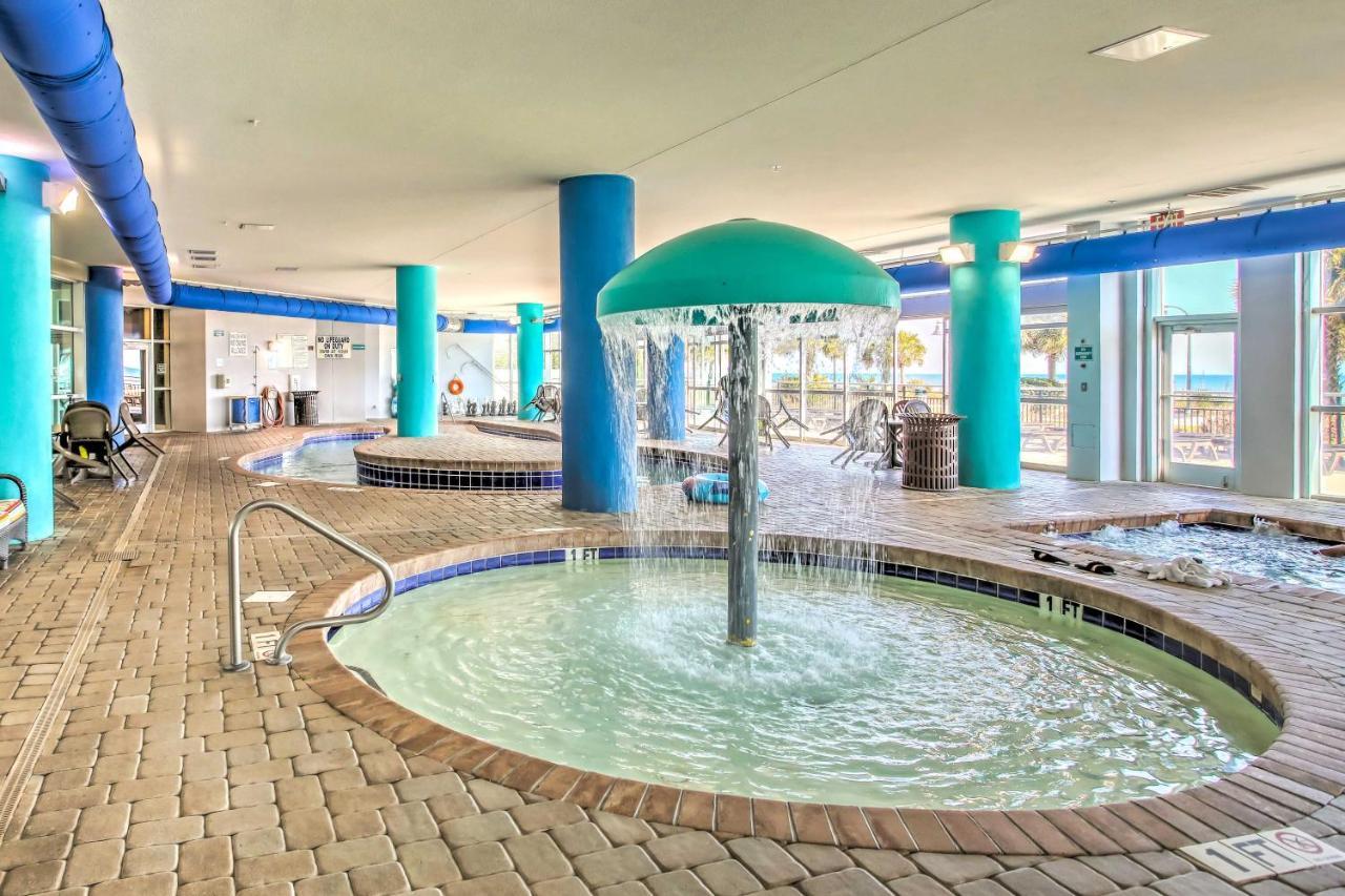 Beachfront Family Condo With View And Pool Access Myrtle Beach Exteriör bild