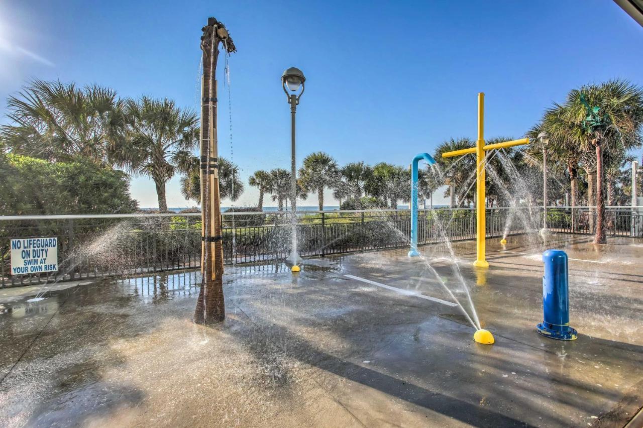 Beachfront Family Condo With View And Pool Access Myrtle Beach Exteriör bild