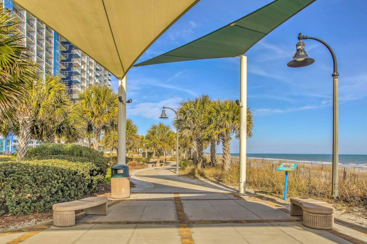 Beachfront Family Condo With View And Pool Access Myrtle Beach Exteriör bild