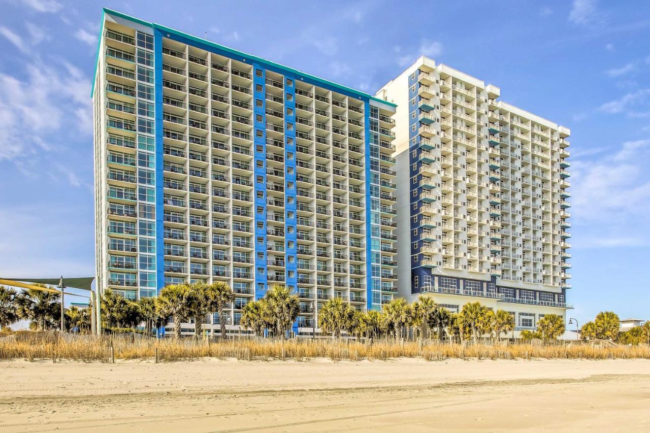 Beachfront Family Condo With View And Pool Access Myrtle Beach Exteriör bild