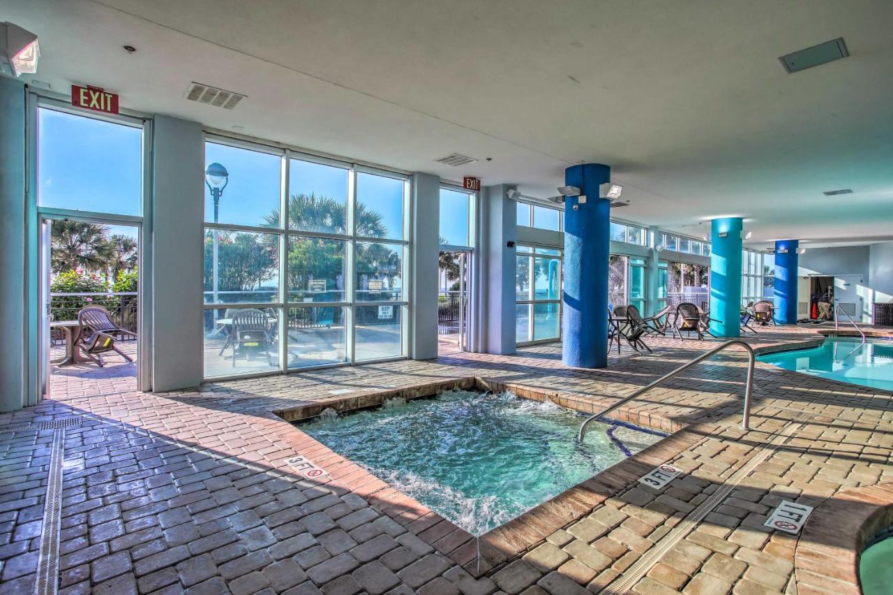 Beachfront Family Condo With View And Pool Access Myrtle Beach Exteriör bild