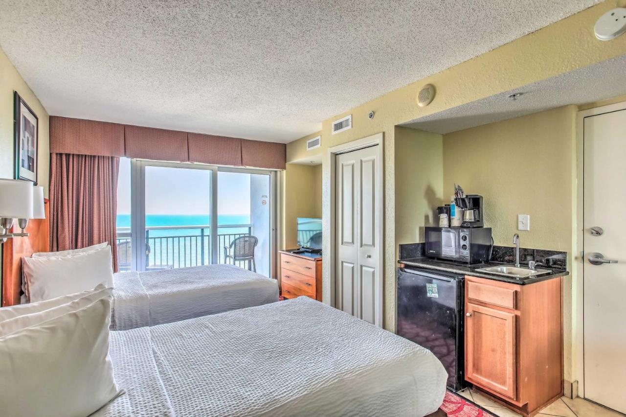 Beachfront Family Condo With View And Pool Access Myrtle Beach Exteriör bild